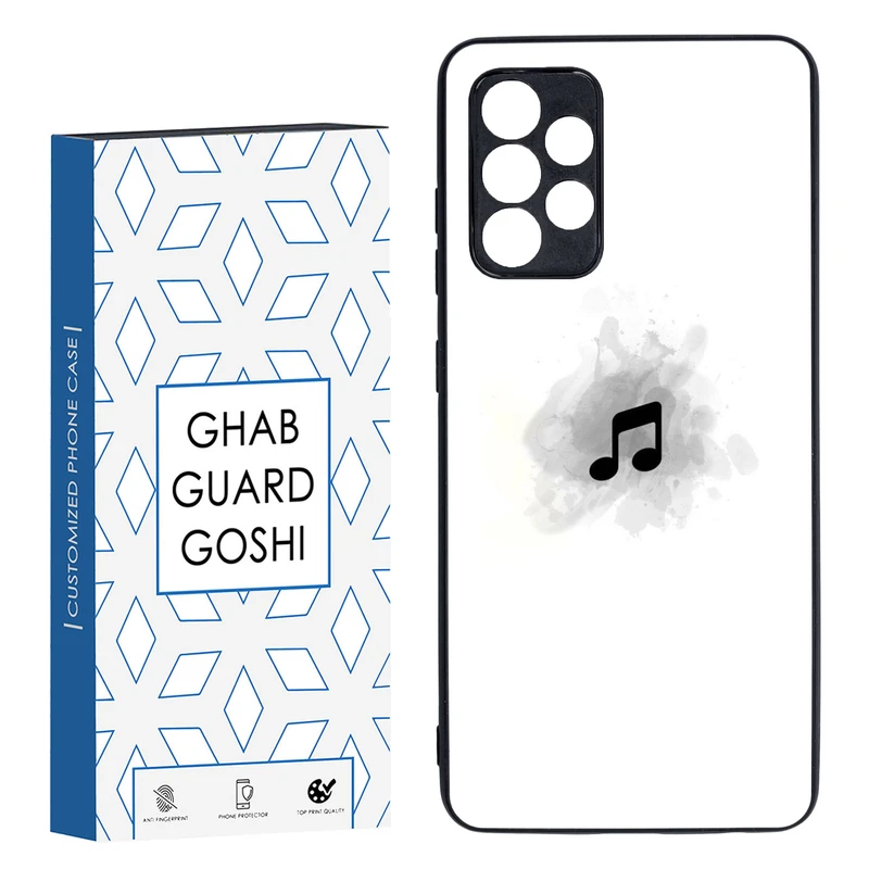 کاور قاب گارد گوشی طرح موزیک کد TPU-267 مناسب برای گوشی موبایل سامسونگ Galaxy A52