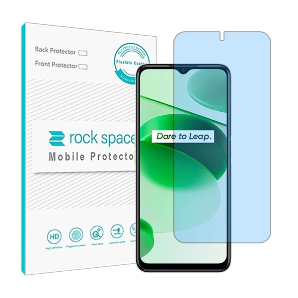 محافظ صفحه نمایش آنتی بلو راک اسپیس مدل HyBLU مناسب برای گوشی موبایل ریلمی C35