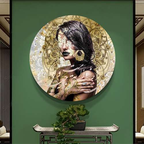 تابلو مدل  نقاشی خط کد NIL_135