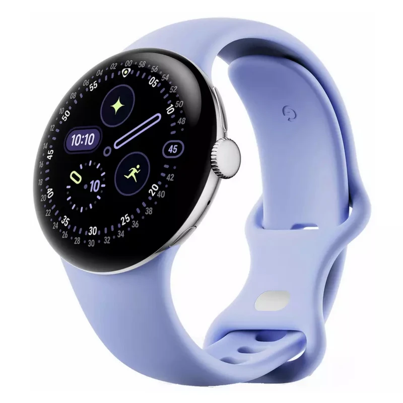 ساعت هوشمند 41 میلی‌متری گوگل مدل Pixel Watch 4 با بند سیلیکونی