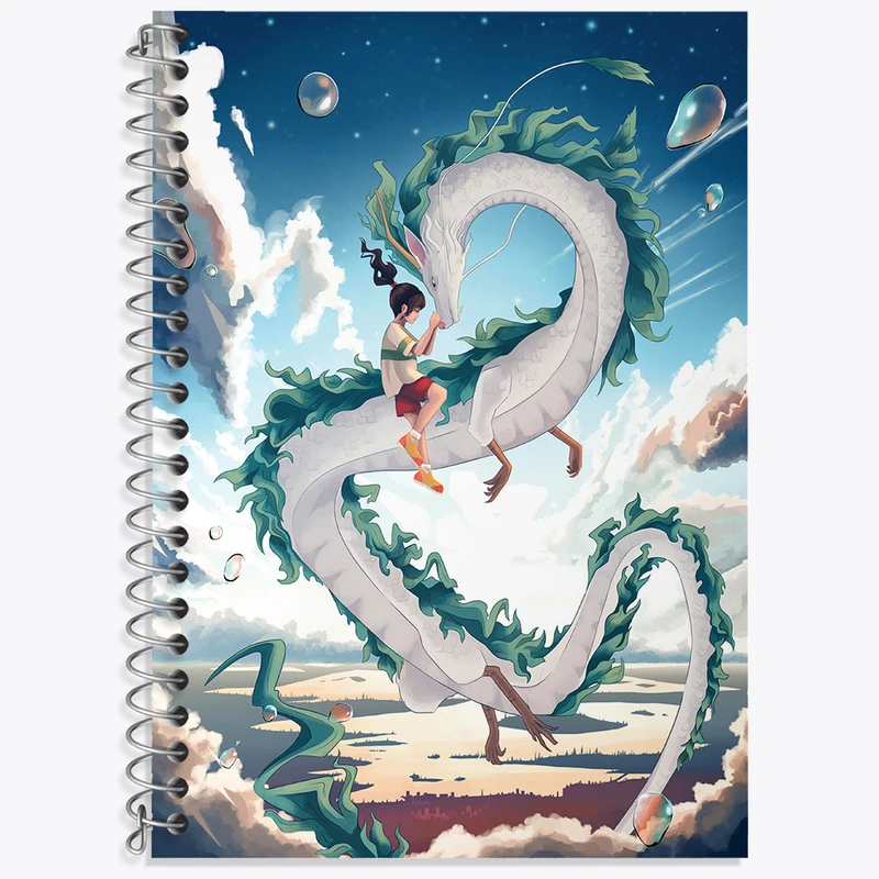 دفتر لغت 50 برگ خندالو طرح انیمه شهر اشباح (Spirited Away)  کد N4248