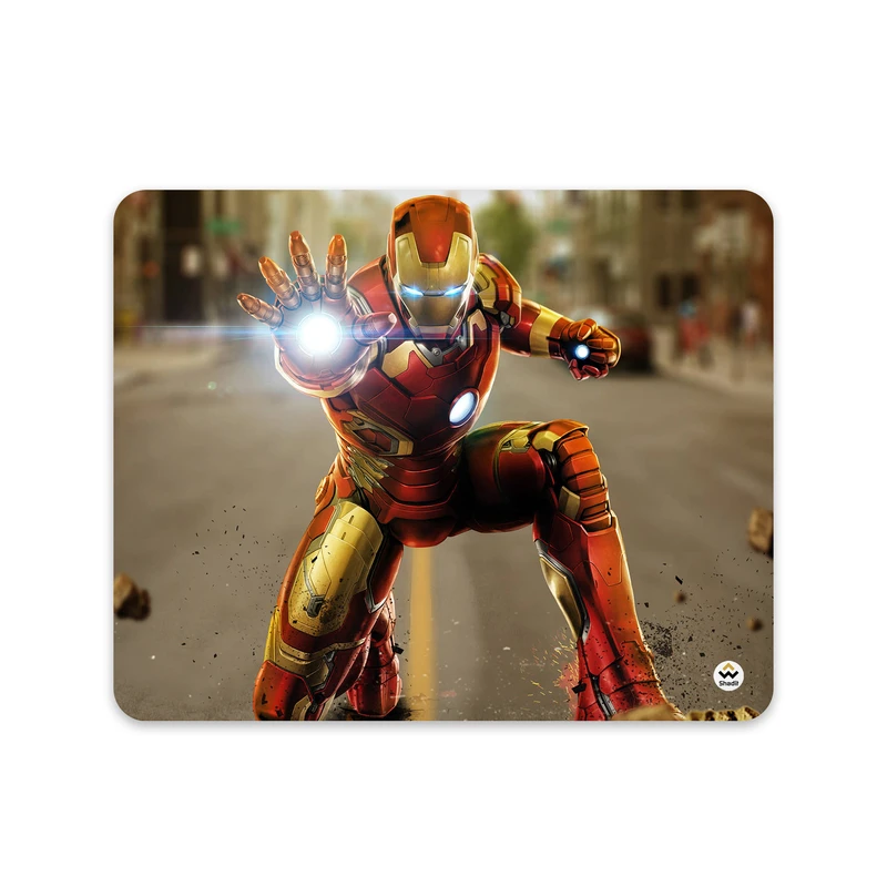 ماوس پد شادیت مدل Iron Man کد560 سایز 24*19 سانتی متر