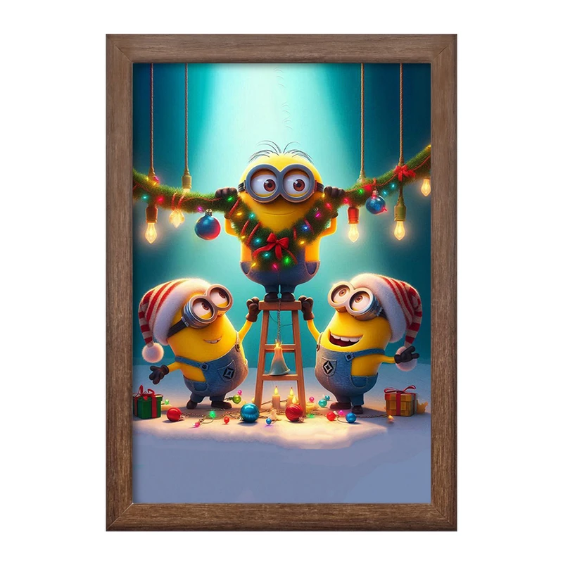 تابلو خندالو طرح مینیون ها (Minions) کد F8594