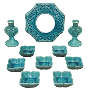مجموعه ظروف هفت سین  ۱۰ پارچه کد s10