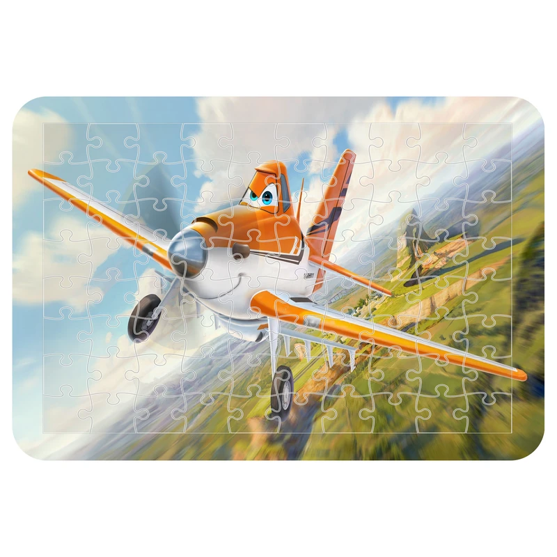 پازل 54 تکه مدل CHB1606 طرح انیمیشن هواپیما ها