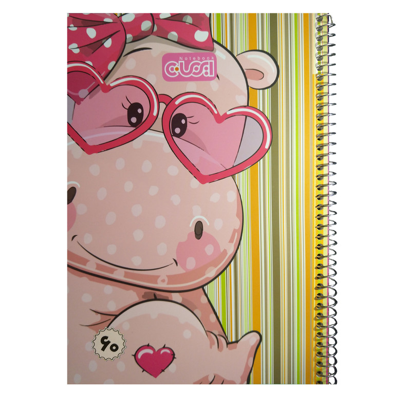 دفتر مشق 60 برگ ایمان مدل هپی هیپو