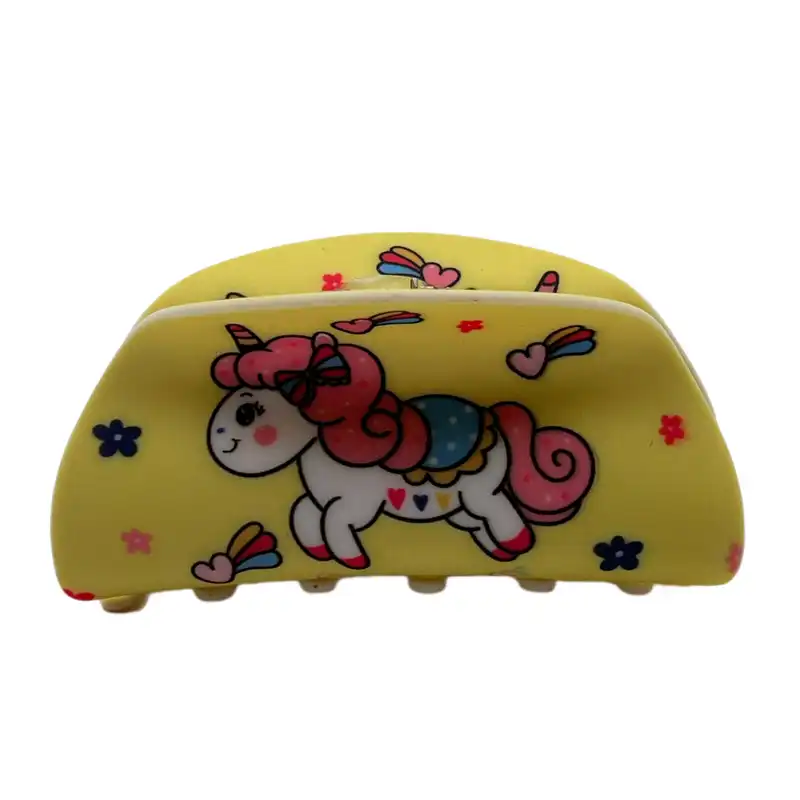 کلیپس مو زنانه  مدل یونیکورن کد 8 Unicorns