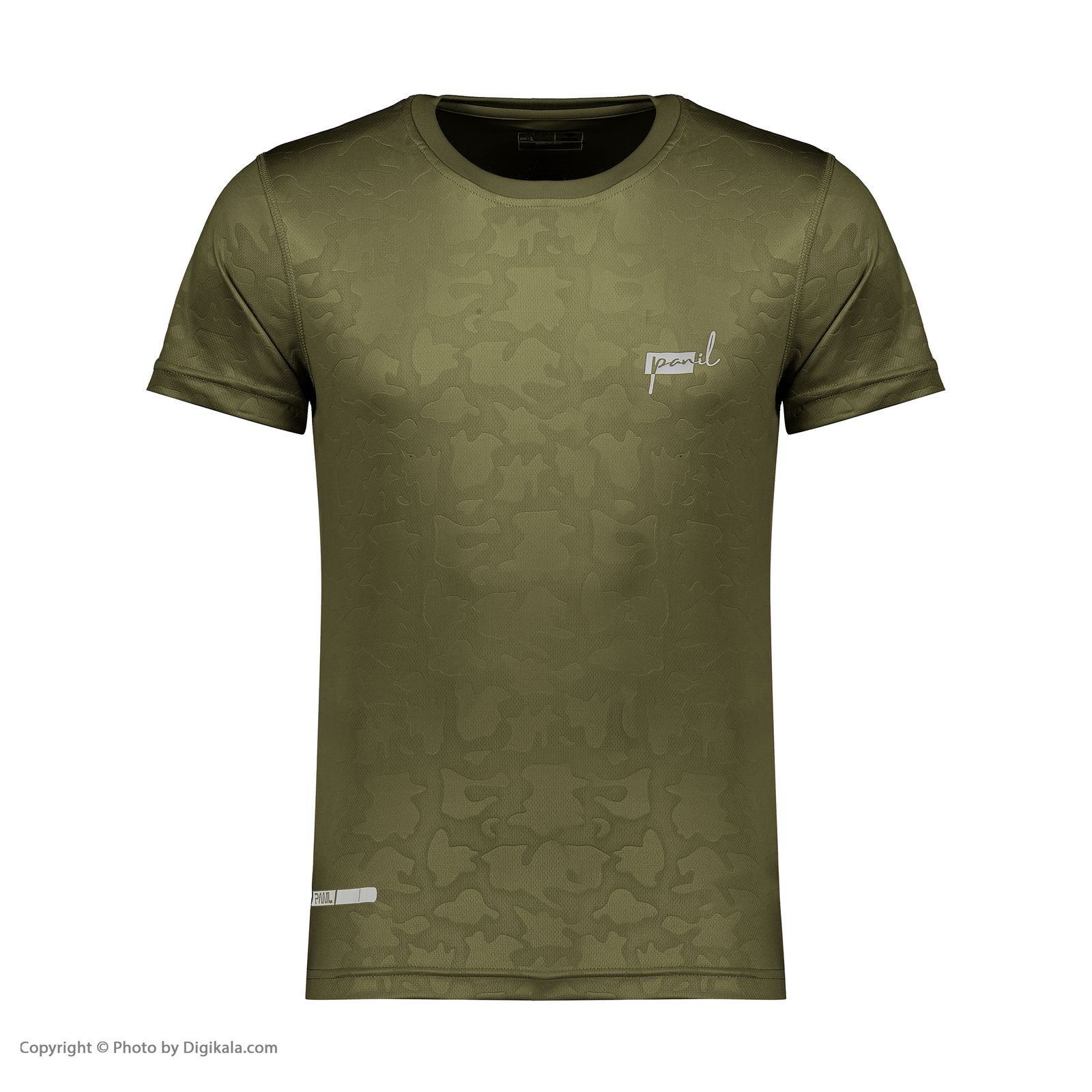 تی شرت آستین کوتاه ورزشی مردانه پانیل مدل 105A -  - 2