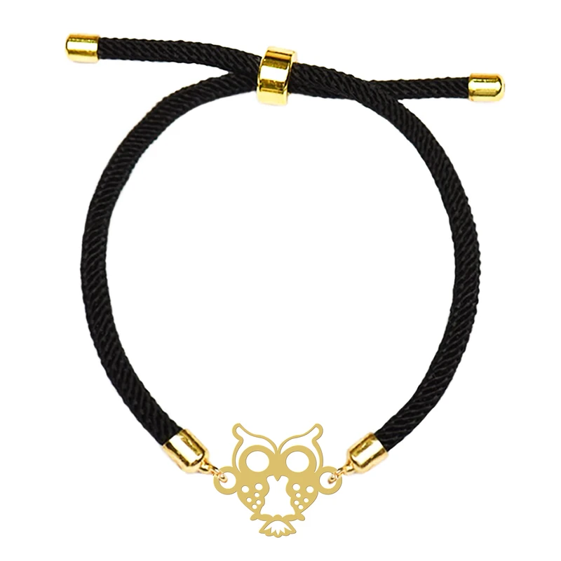 دستبند زنانه هایکا مدل جغد کد d.ha353