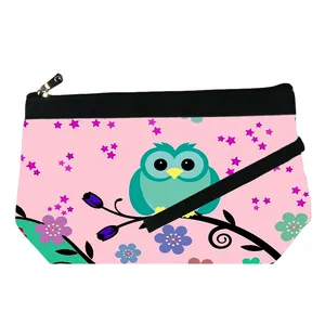 کیف لوازم آرایش زنانه طرح جغد کد 10