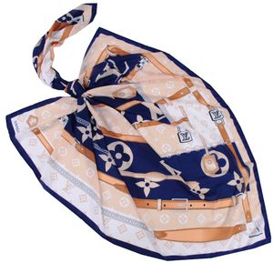 نقد و بررسی روسری زنانه مدل نخی قواره 140 طرح مزونی جدید کد ana-2707 توسط خریداران