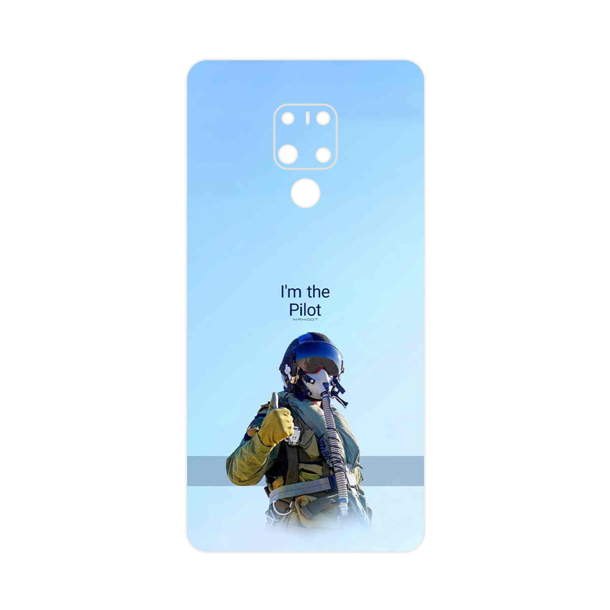 برچسب پوششی ماهوت مدل Pilot مناسب برای گوشی موبایل هوآوی Mate 20 X