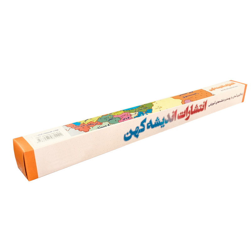 نقشه دانش آموزی ایران انتشارات اندیشه کهن پرداز کد 101