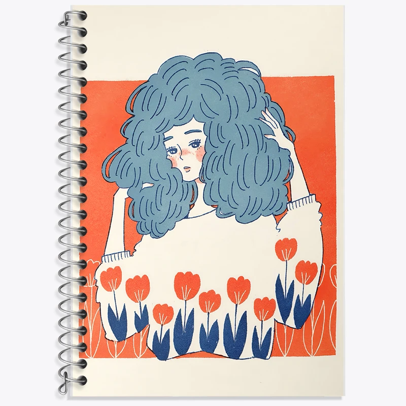 دفتر لغت 50 برگ خندالو طرح دخترانه کد F7378