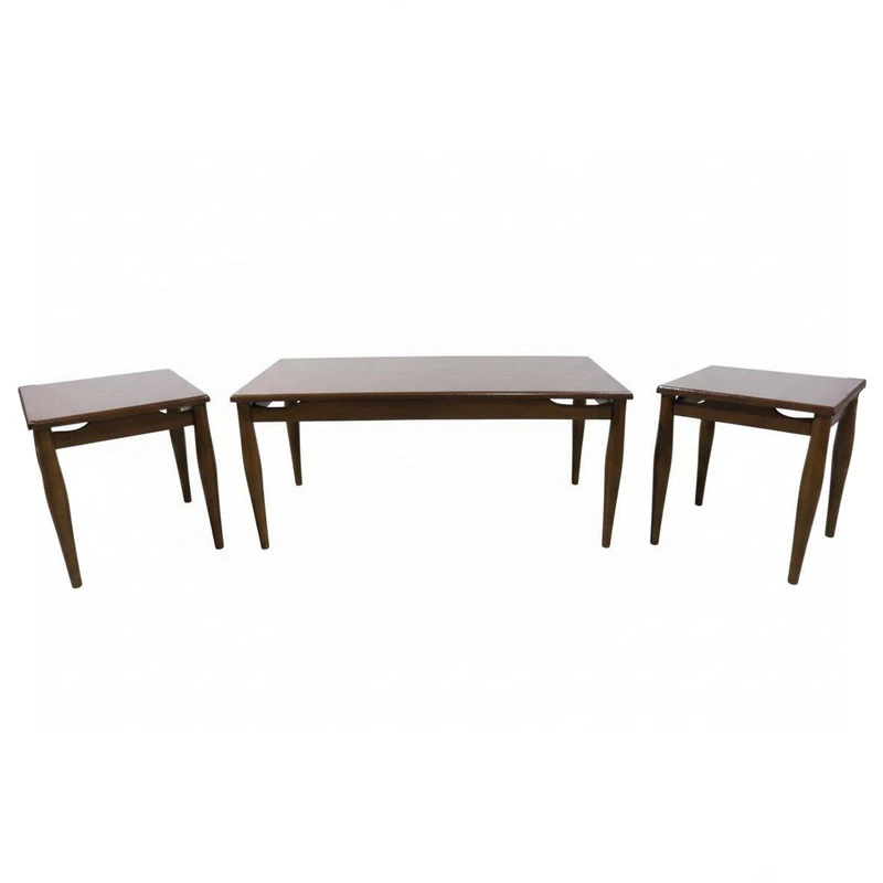 ست میز پذیرایی مستطیلی مدل خرچنگی مجموعه 3 عددی