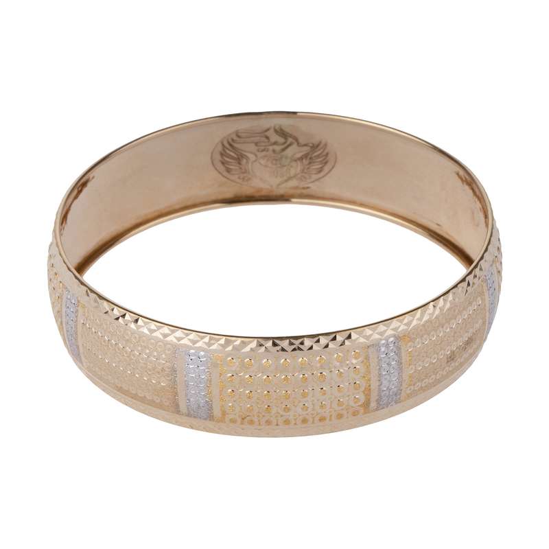 النگو طلا 18 عیار زنانه مدل AL28-W-2