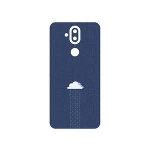 MAHOOT Minimal Data Cloud Cover Sticker for Nokia 8.1