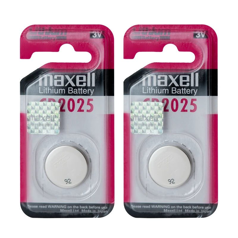 باتری سکه ای مکسل مدل CR2025 بسته دو عددی