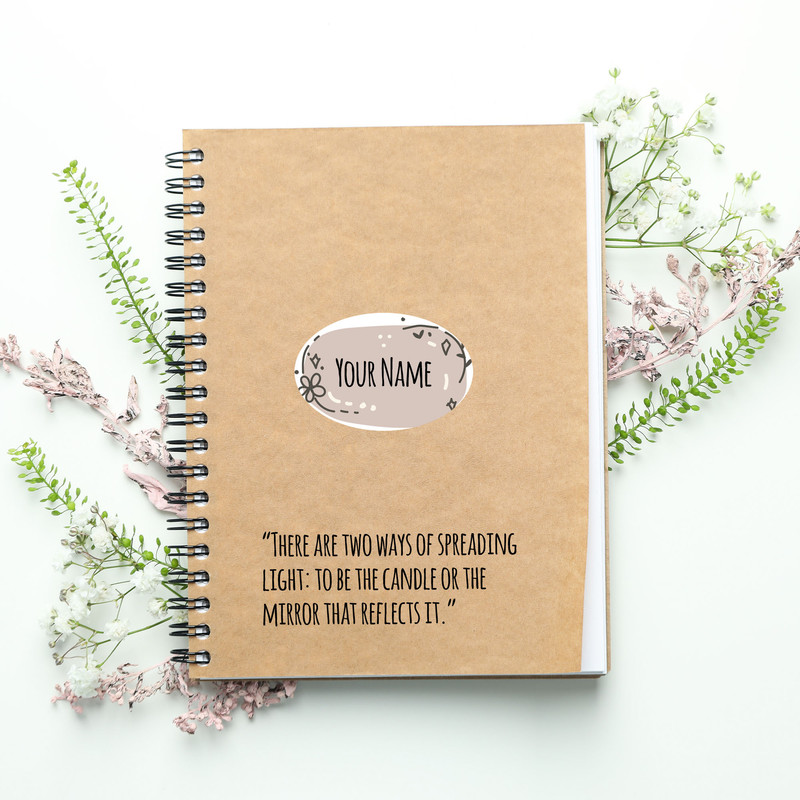 برچسب میو استیکر مدل نام و نام خانوادگی کد SHC19