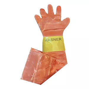 دستکش نظافت یکبار مصرف کاسنر مدل ساقه بلند کد K95 بسته 12 عددی