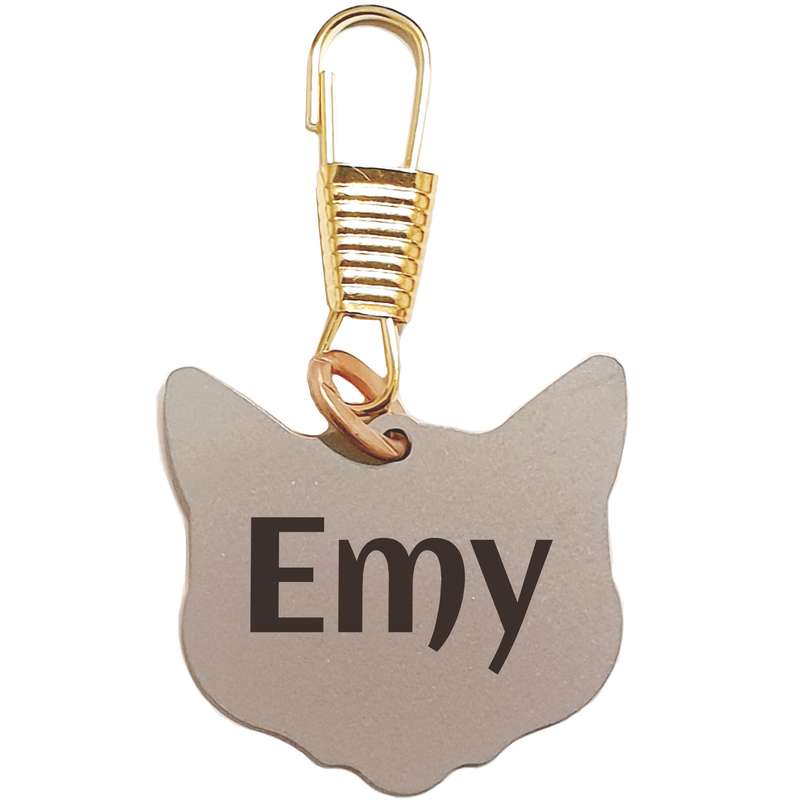 اسباب بازی گربه مدل پلاک شناسایی طرح Emy کد 01
