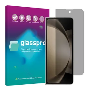 Glass Pro Resistant model privacy screen protector suitable for Samsung Galaxy Z Fold5 mobile phone