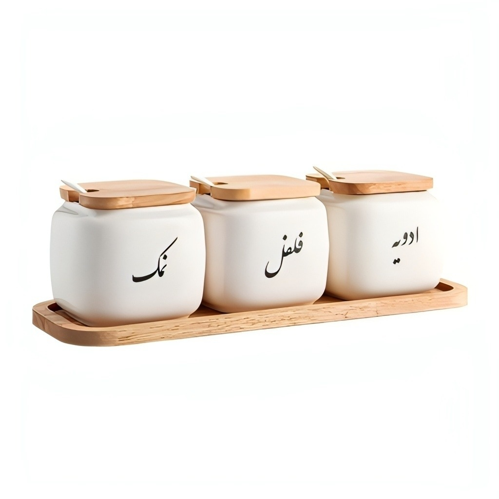 ست پاسماوری سه پارچه کد 712 به همراه استند