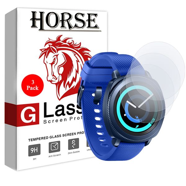 محافظ صفحه نمایش هورس مدل UCC مناسب برای ساعت سامسونگ Gear Sport بسته سه عددی محافظ صفحه نمایش هورس مدل UCC مناسب برای ساعت سامسونگ Gear Sport بسته سه عددی