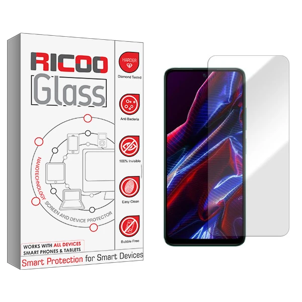 محافظ صفحه نمایش ریکوو مدل RC مناسب برای گوشی موبایل شیائومی Poco X5 5G