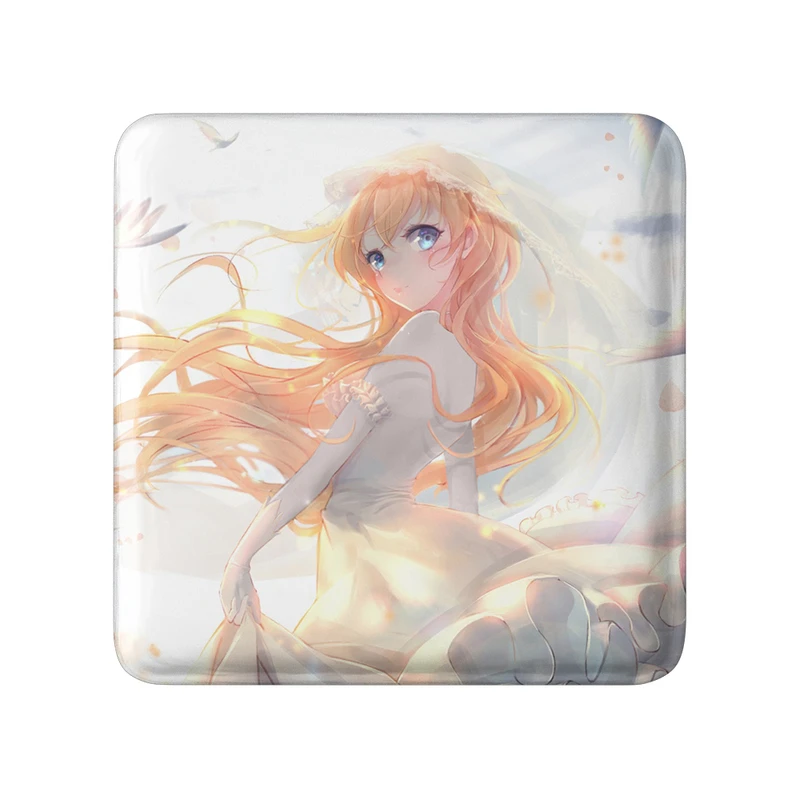 مگنت خندالو طرح کائوری انیمه دروغ تو در آوریل مدل مربعی کد 32462