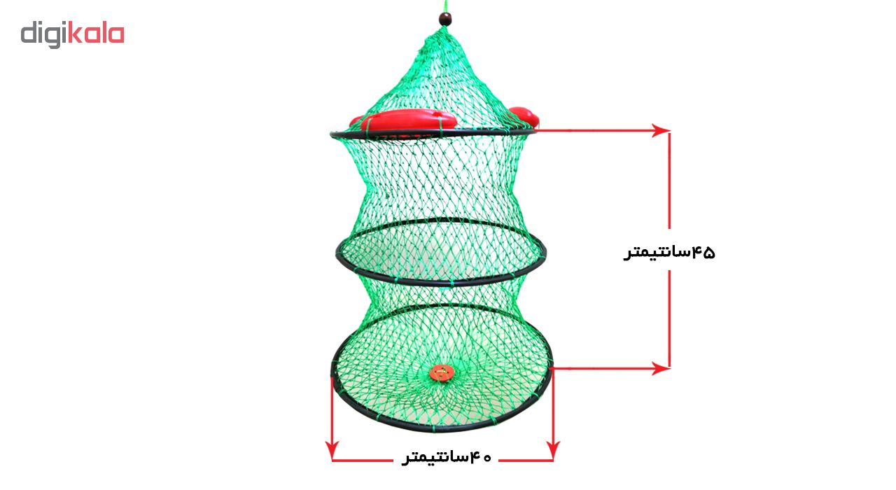 سبد زنده نگه دار شناور دار مدل LB10