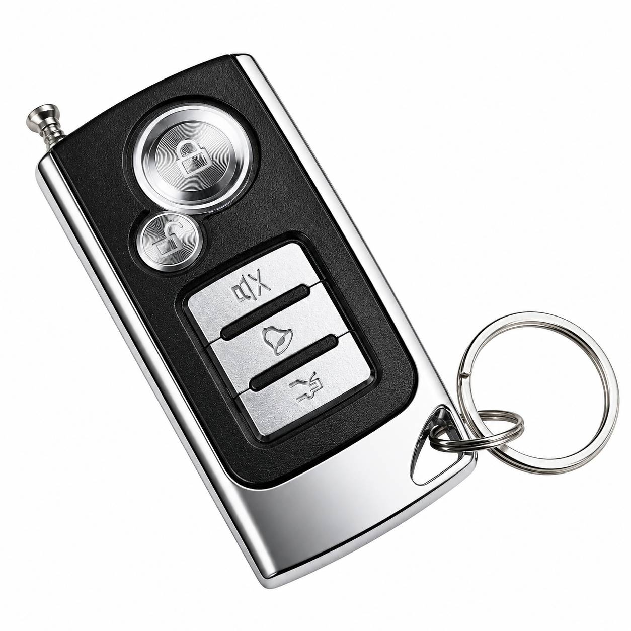 ریموت دزدگیر خودرو چیکال طرح آنتن دار مدل استیل میت کد K-253