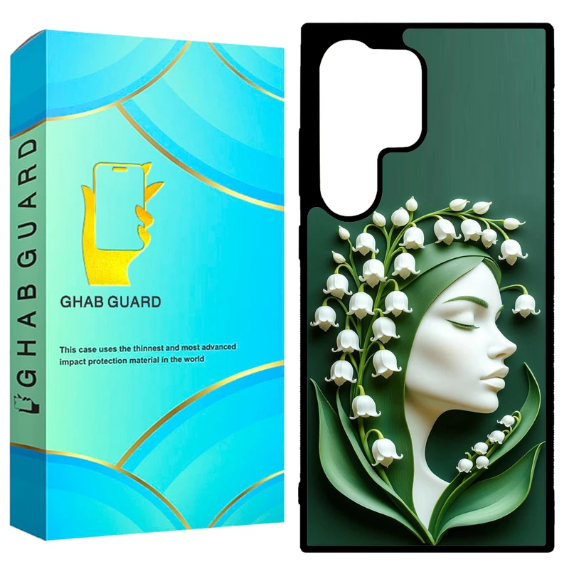 کاور قاب گارد طرح زنانه مدل GCHPD24U مناسب برای گوشی موبایل سامسونگ Galaxy S24 Ultra 5G