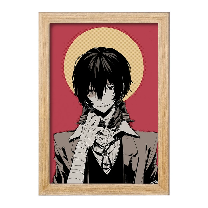 تابلو خندالو مدل دازای سان انیمه سگ های ولگرد بانگو  کد 11793