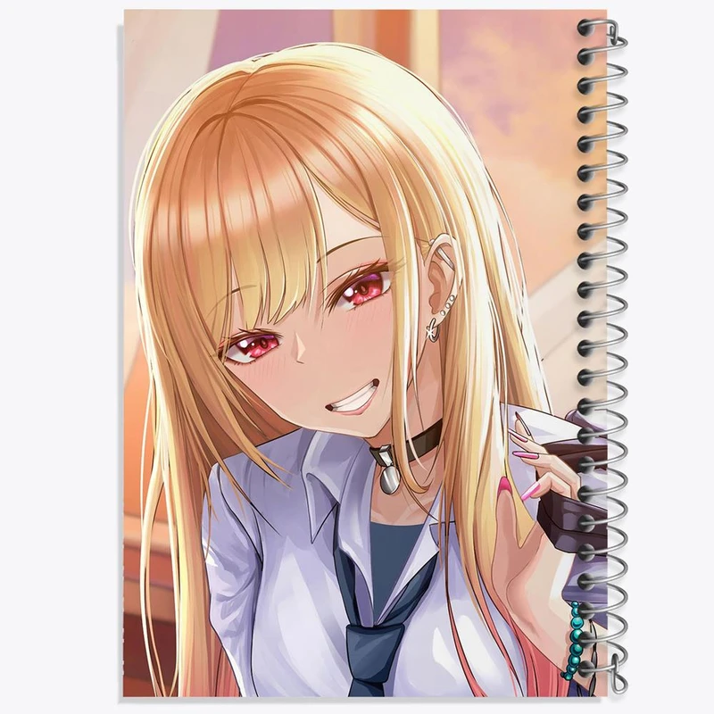 دفتر مشق 50 برگ خندالو مدل کیتاگاوا انیمه مای درس آپ دارلینگ کد 23865