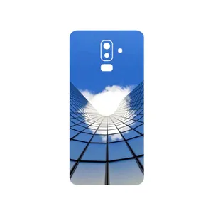 MAHOOT Glass skyscraper Cover Sticker for Samsung Galaxy J8