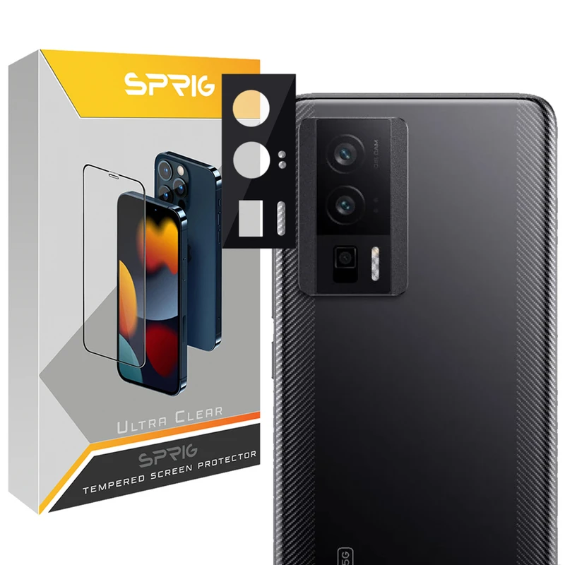 محافظ لنز دوربین اسپریگ مدل 3D-SP مناسب برای گوشی موبایل شیائومی Poco F5 Pro