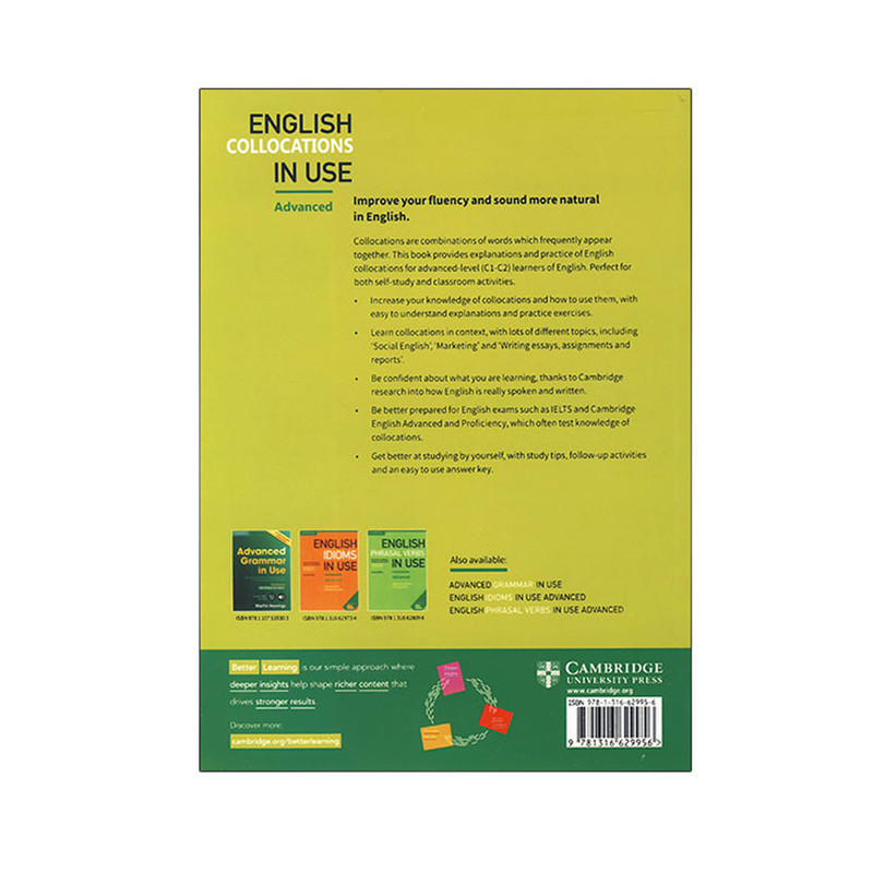 کتاب English Collocations in Use Advanced اثر Michael McCarthy And Felicity O Dell انتشارات اشتیاق نور کتاب English Collocations in Use Advanced اثر Michael McCarthy And Felicity O Dell انتشارات اشتیاق نور