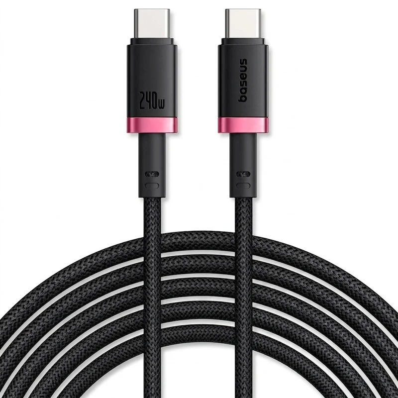 کابل تبدیل USB-C بیسوس مدل Dura Series 240W طول 1 متر