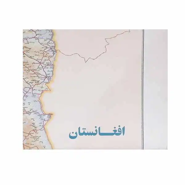 نقشه انتشارات گیتاشناسی نوین مدل نقشه عمومی ایران کد 485