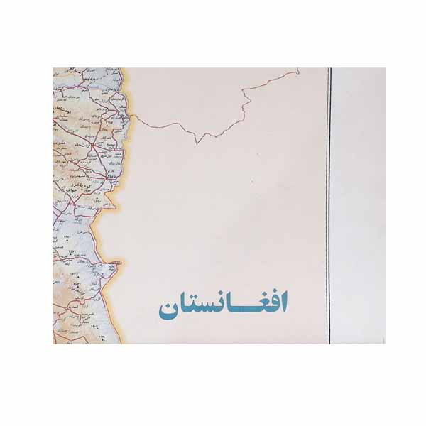 نقشه انتشارات گیتاشناسی نوین مدل نقشه عمومی ایران کد 485