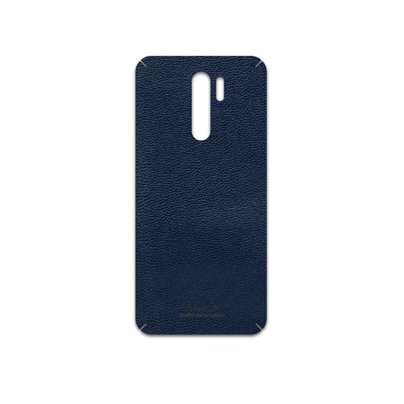 برچسب پوششی ماهوت مدل Deep-Blue-Leather مناسب برای گوشی موبایل سامسونگ Galaxy M01
