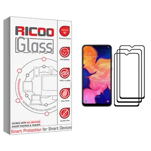 ricoo +HD Screen Protector For Samsung Galaxy A10 Pack Of 3
