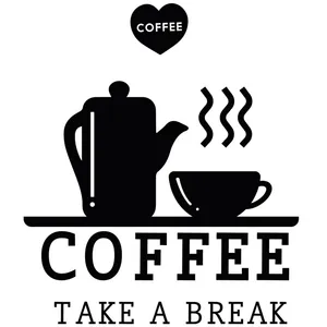 استیکر مدل Coffee