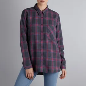 شومیز آستین بلند یقه برگردان زنانه ایکس ساید مدل W485816Z8