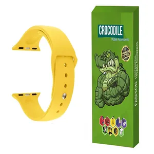 بند کروکودیل مدل C-Silic مناسب برای ساعت هوشمند پلاس  +W26