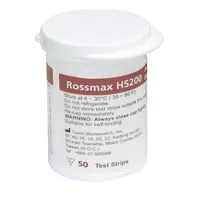 نوار تست قند خون رزمکس مدل HS200 بسته 50 عددی