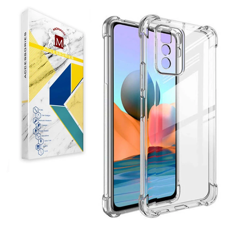 کاور موناکو مدل Anti Shock مناسب برای گوشی موبایل شیائومی Redmi Note 10 Pro 5G / Poco X3 GT
