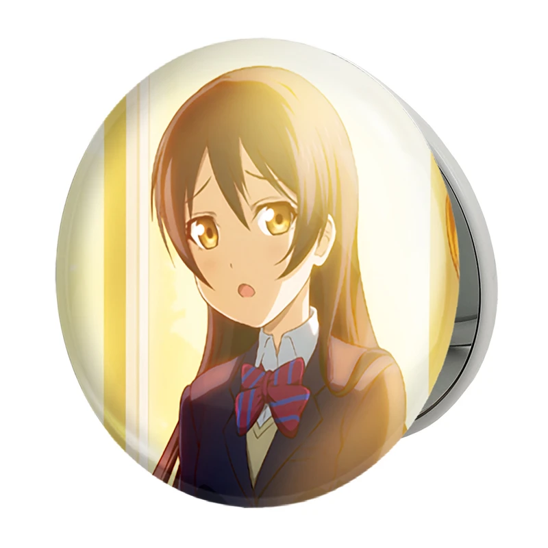 آینه جیبی خندالو طرح اومی سونادا انیمه لاو لایو Love Live مدل تاشو کد 18296 