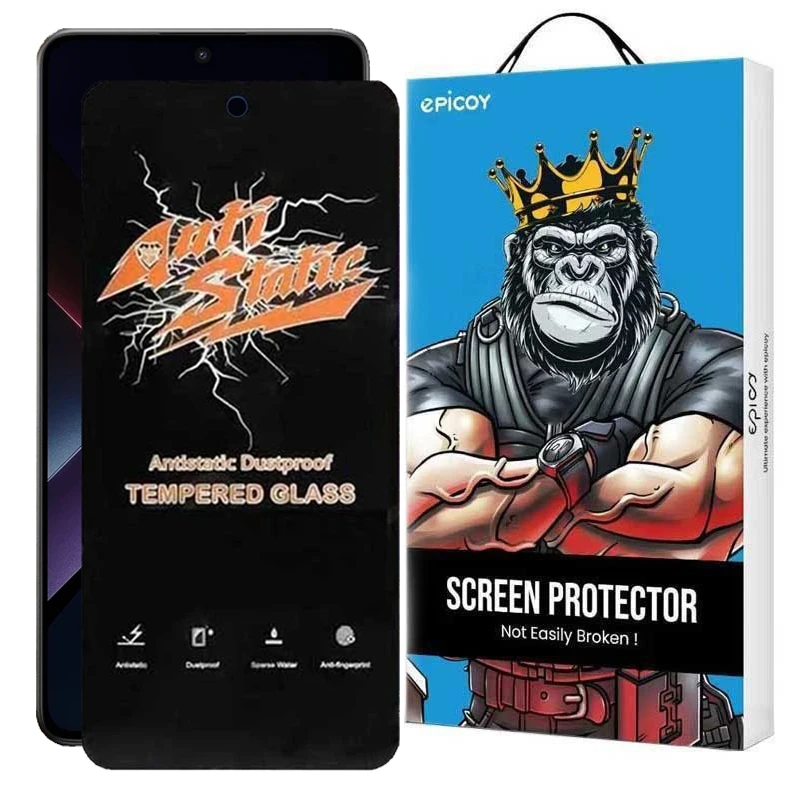محافظ صفحه نمایش اپیکوی مدل Antistatic Dustproof مناسب برای گوشی موبایل شیائومی Poco X7 Pro / X6 Pro / Redmi Note 14 / Turbo 4